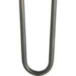 Elegant Grey & White Wash Wood Dining Table - Image 5