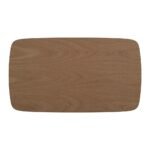 Mid-Century Modern 63" Natural Finish Wood Dining Table - Image 7