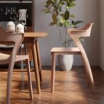 Minimalist Modern Nordic Dining Chair - Ergonomic Plastic Accent Chair for Home and Office - Image 3