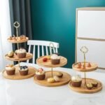 Elegant Wooden Tiered Cake Stand - Perfect for Weddings, Parties, and Home Use - Image 6