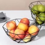 Metal Wire Fruit & Snack Storage Basket - Modern Nordic Design, Multi-Functional Kitchen Organizer - Image 6