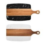 Marble Stitching Acacia Mangium Double-Sided Cutting Board - Image 3