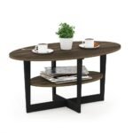 Modern Oval Coffee Table - Image 3
