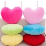 Charming Heart-Shaped Plush Pillow - Image 2