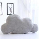 Cloud-Shaped Plush Throw Pillow - Image 4