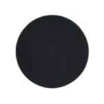 Elegant Black Round Side Table with Shelf, 24-Inch Height - Image 7