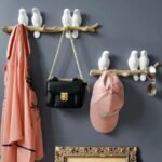 Charming Resin Bird Wall Hanger - Decorative Key, Towel, and Clothes Hook - Image 4