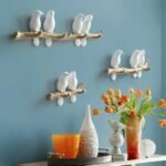 Charming Resin Bird Wall Hanger - Decorative Key, Towel, and Clothes Hook - Image 5