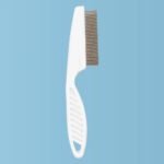 Ultimate Pet Shedding & Flea Comb - Stainless Steel Grooming Tool for Dogs and Cats