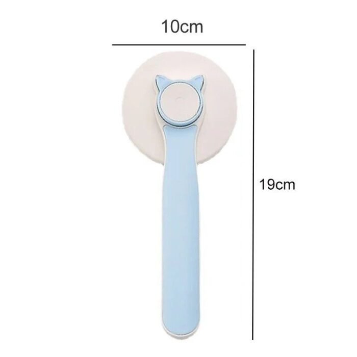 Efficient Self-Cleaning Slicker Brush for Cats and Dogs - Perfect for Tangled Fur - Image 7