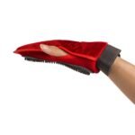Red Grooming Glove - Image 3