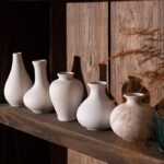 Modern Nordic White Ceramic Vase