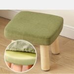 Eco-Friendly Wooden Ottoman Stool - Image 4