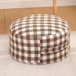 Chic Lattice Round Stool