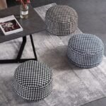 Chic Lattice Round Stool - Image 5