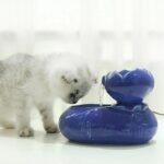 Deluxe Ceramic Cat Water Fountain - Image 3