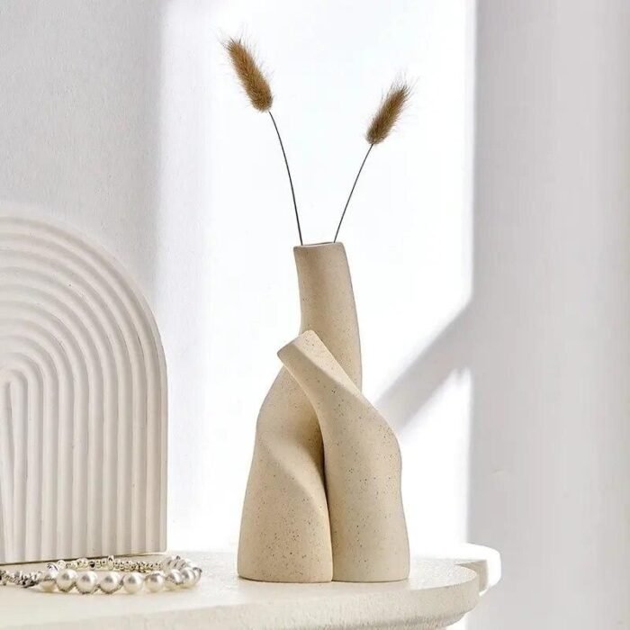 Modern Nordic Ceramic Vase - Image 1