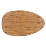 Elegant Antique Cherry Round Coffee Table - Image 4
