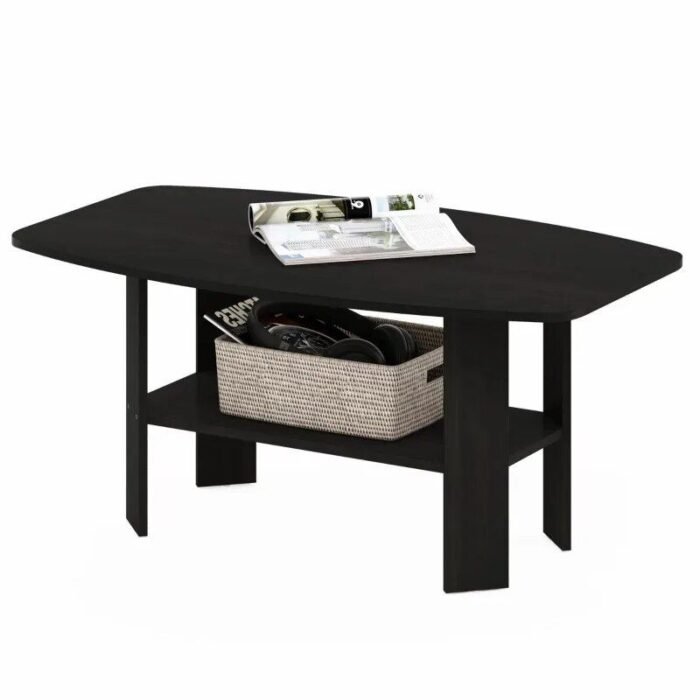 Espresso Simple Design Coffee Table - Image 2