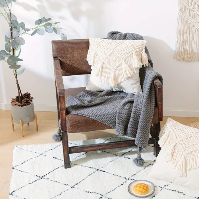 Bohemian Tassel Throw Pillow Cover - Image 3