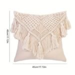 Bohemian Tassel Throw Pillow Cover - Image 7