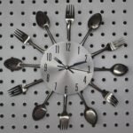 Modern 3D Aluminium Kitchen Clock - Image 4