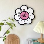 Charming Sunflower Cartoon Wall Clock - Image 4