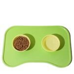 Quadrate Silicone Pet Feeding Mat for Cats & Dogs - Image 2