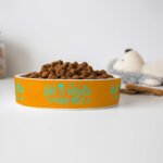 Life Is Better With Pets Pet Bowl - Kawaii Dog Bowl - Printed Pet Food Bowl - Image 4