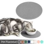 Round Silicone Pet Feeding Mat - Image 2