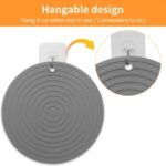 Round Silicone Pet Feeding Mat - Image 4