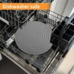 Round Silicone Pet Feeding Mat - Image 6