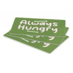 Always Hungry Pet Food Mat - Funny Anti-Slip Pet Bowl Mat - Best Design Pet Feeding Mat - Image 3