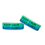 Keep Calm Pet Bowl - Trendy Dog Bowl - Printed Pet Food Bowl - Image 3