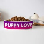 Puppy Love Pet Bowl - Kawaii Dog Bowl - Best Print Pet Food Bowl - Image 4