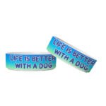 Life is Better With a Dog Pet Bowl - Best Design Dog Bowl - Printed Pet Food Bowl - Image 3