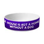 Dog Lover Pet Bowl - Themed Dog Bowl - Cute Pet Food Bowl - Image 2