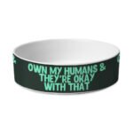 Funny Pet Bowl - Printed Dog Bowl - Cool Pet Food Bowl - Image 2