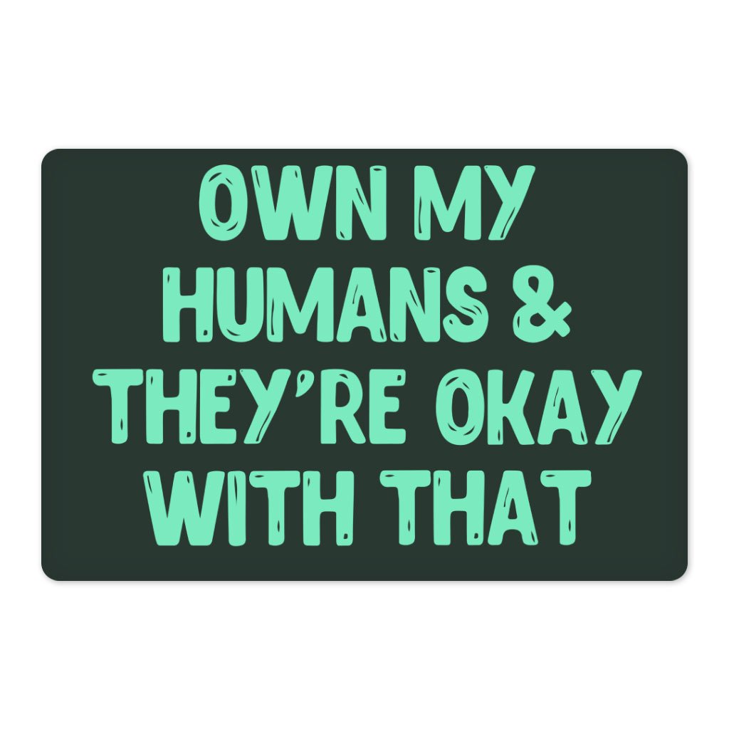 67561-419e5e.jpeg Funny Pet Food Mat - Printed Anti-Slip Pet Bowl Mat - Cool Pet Feeding Mat - Image 1