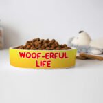 Woof Pet Bowl - Funny Dog Bowl - Cool Pet Food Bowl - Image 4
