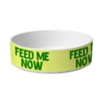 Feed Me Pet Bowl - Cool Dog Bowl - Best Design Pet Food Bowl - Image 2