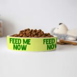 Feed Me Pet Bowl - Cool Dog Bowl - Best Design Pet Food Bowl - Image 4