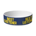 Listener Pet Bowl - Funny Dog Bowl - Cool Pet Food Bowl - Image 2