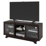 Elegant Espresso TV Stand - Image 4