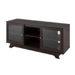 Elegant Espresso TV Stand - Image 3