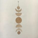 Bohemian Moon Phase Garland - Wooden Wall Hanging for Modern Home Decor - Image 5