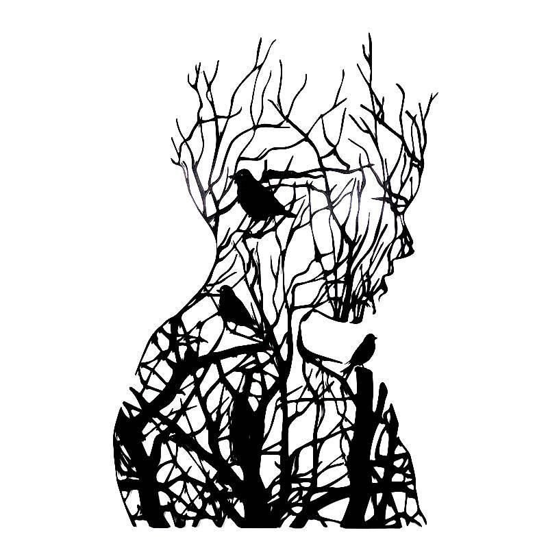 68358-798161.jpeg Modern Iron Wall Art Decor - Creative Characters Metal Wall Accents for Home and Office - Image 1