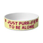 Cute Funny Pet Bowl - Creative Dog Bowl - Printed Pet Food Bowl - Image 2