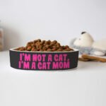 I'm Not a Cat Pet Bowl - Cute Dog Bowl - Printed Pet Food Bowl - Image 4