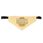 My Dog Is My Sunshine Pet Bandana Collar - Phrase Scarf Collar - Cute Dog Bandana - Image 3